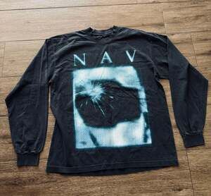 Saint Michael x Nav OMW2 Rexdale Long Sleeve Graphic Tee Size Large Used 1x